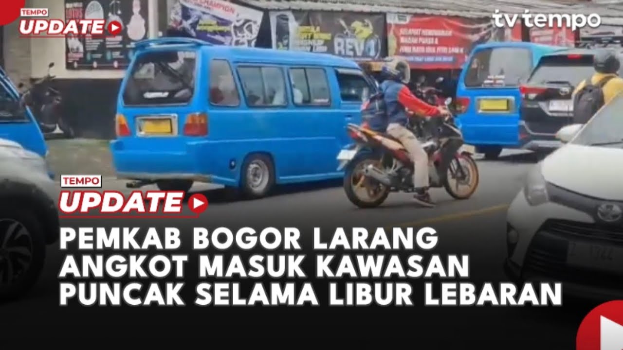 Pemkab Bogor Larang Angkot Masuk Kawasan Puncak Selama Libur Lebaran