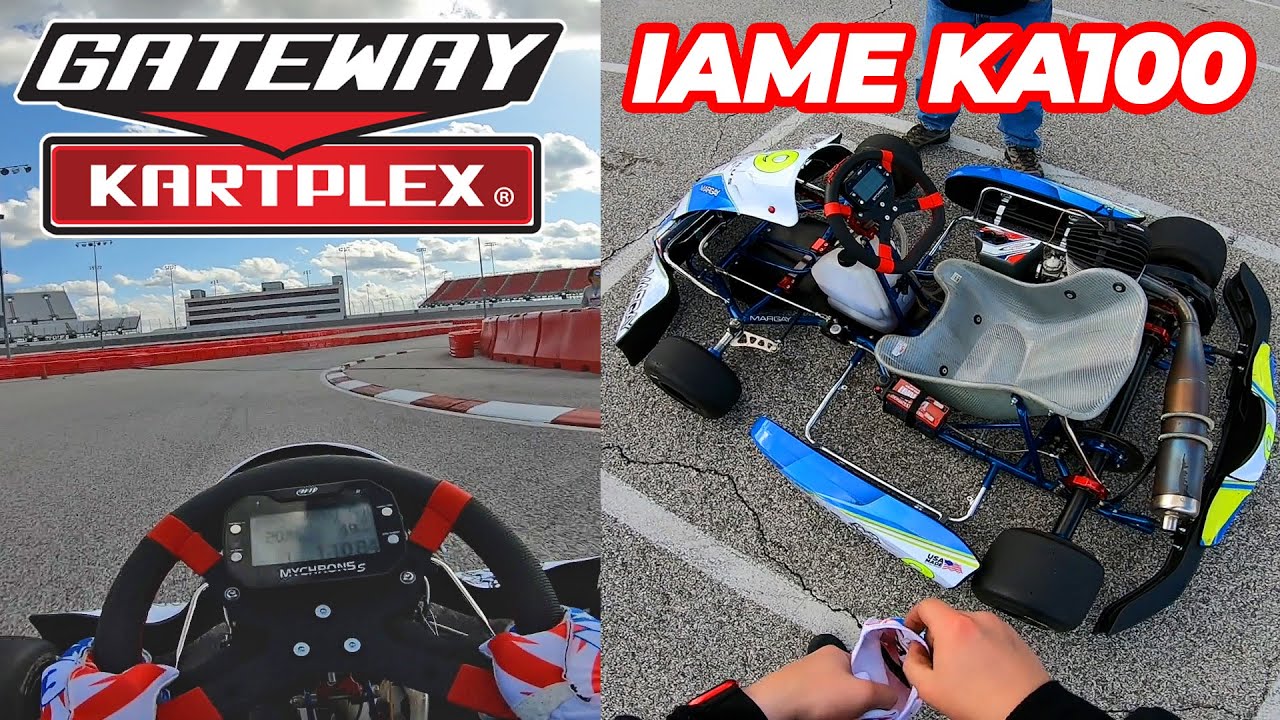 Testing the Margay Brava IAME KA100 at Gateway Kartplex