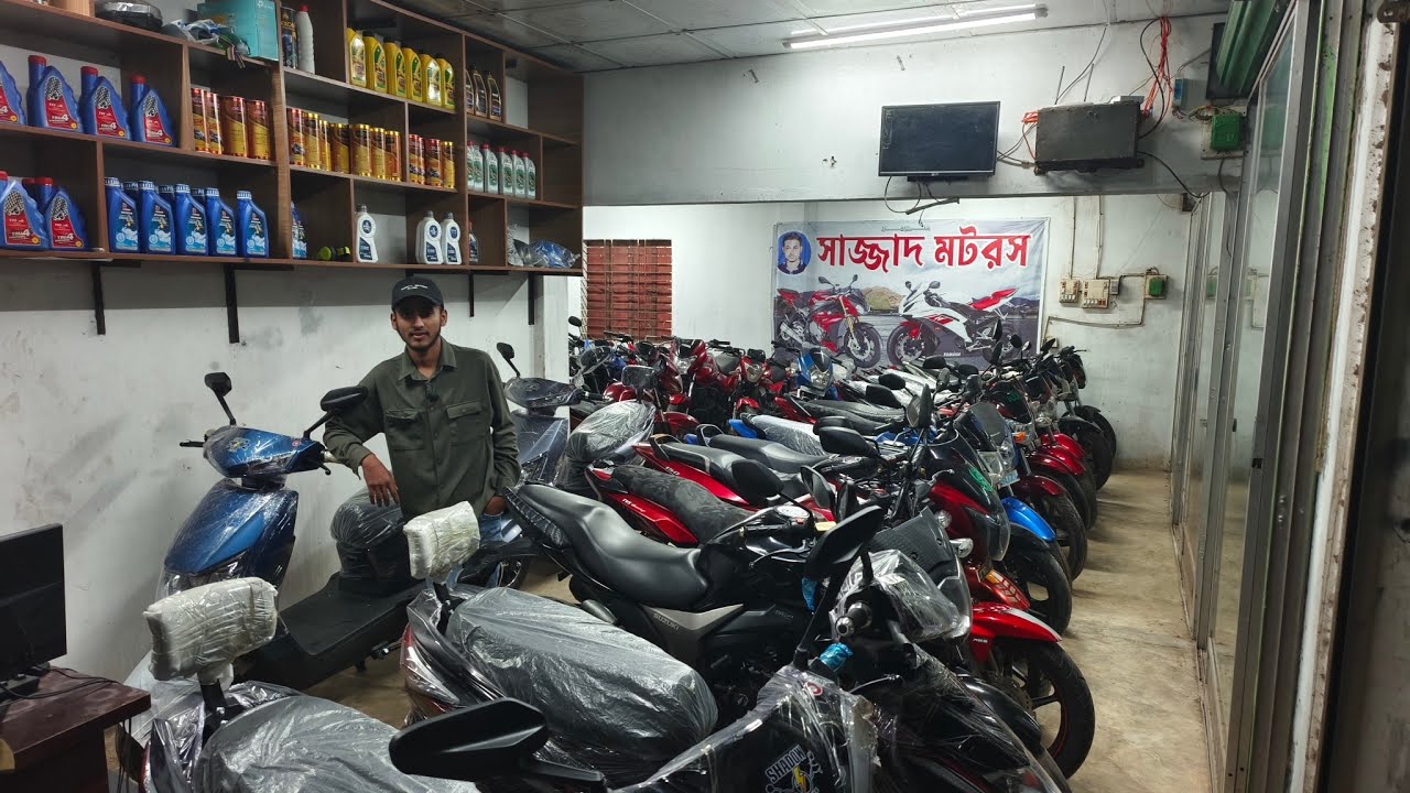কুমিল্লা সাজ্জাদ মটরস এ চলে আসলো ইলেকট্রিক বাইক ১০ টাকা চলবে ৬০ থেকে ৭০ কিলোমিটার