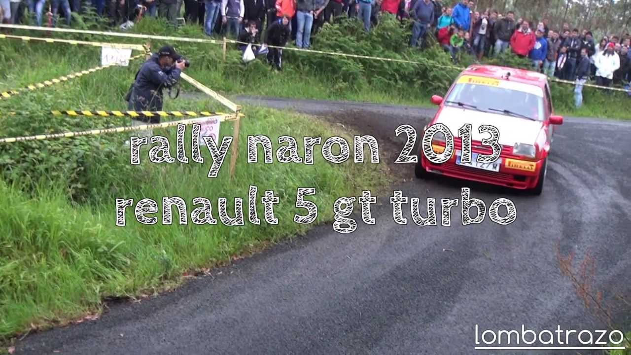 rally naron 2013 renault 5 gt turbo