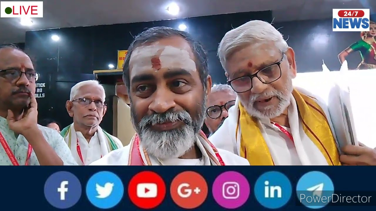 Hyderabad Rushipeetham charitable trust founder chairman sri samavedam shanmukha sarma.ramanna chary