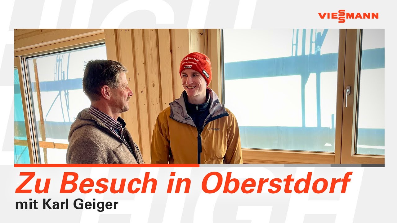 Zu Besuch in Oberstdorf - Karl Geiger