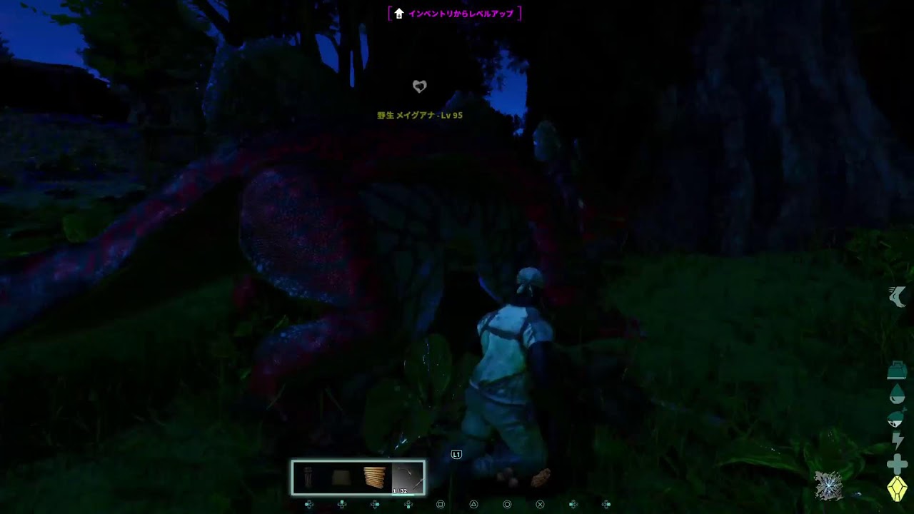 [ARK ASA PS5]皆の遊び場♪ローカルMODマップ　Arkanoってのを軽くやってみる☆