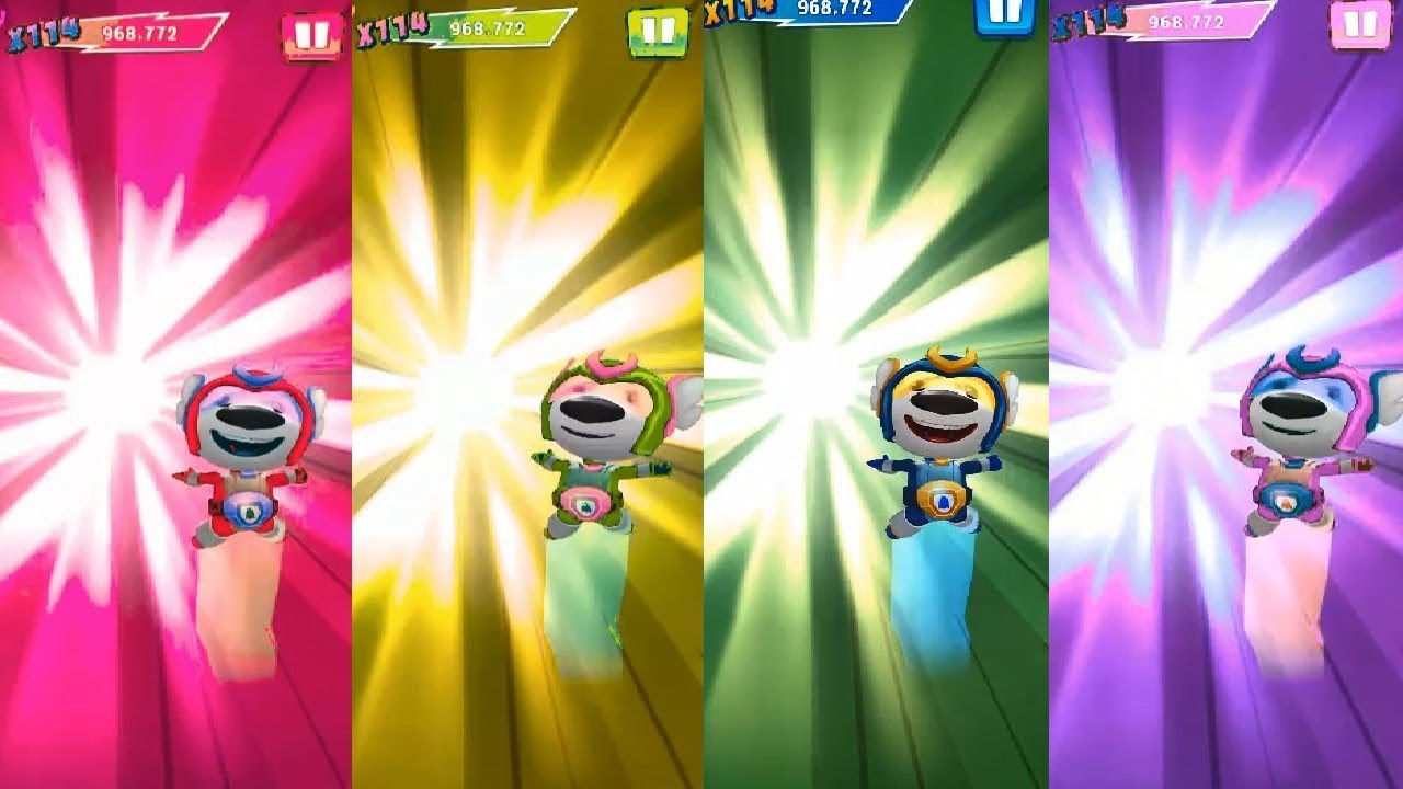 Colors Reaction Talking Tom Hero Dash New Update 2020 -HURRICANE HANK Android iOS Gameplay HD