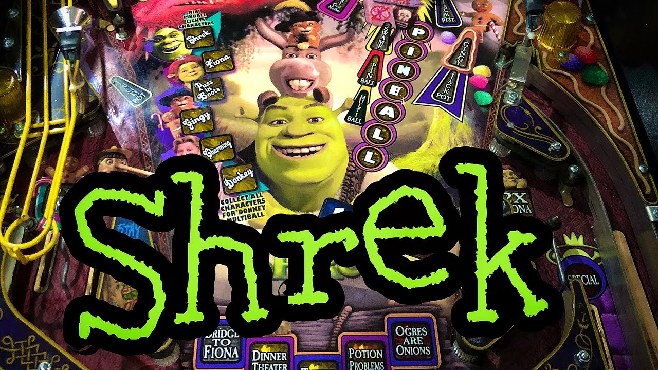 Как играть в пинбол Shrek от Stern Pinball /перезалив/