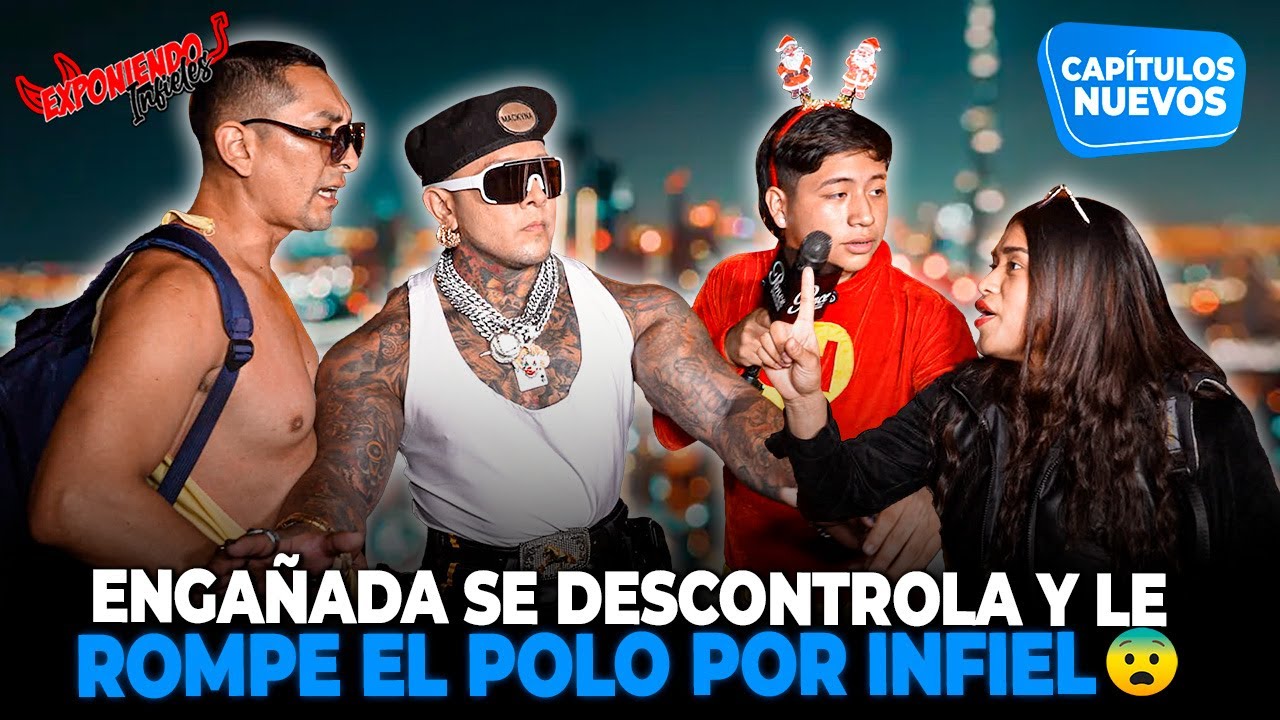 ENGA&Ntilde;ADA SE DESCONTROLA Y LE ROMPE EL POLO POR INFIEL | EXPONIENDO INFIELES