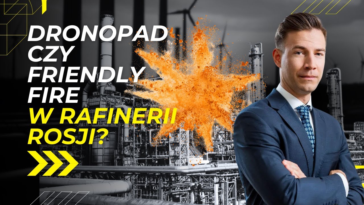 27.11 - Dronopad czy friendly fire w rafinerii Rosji?