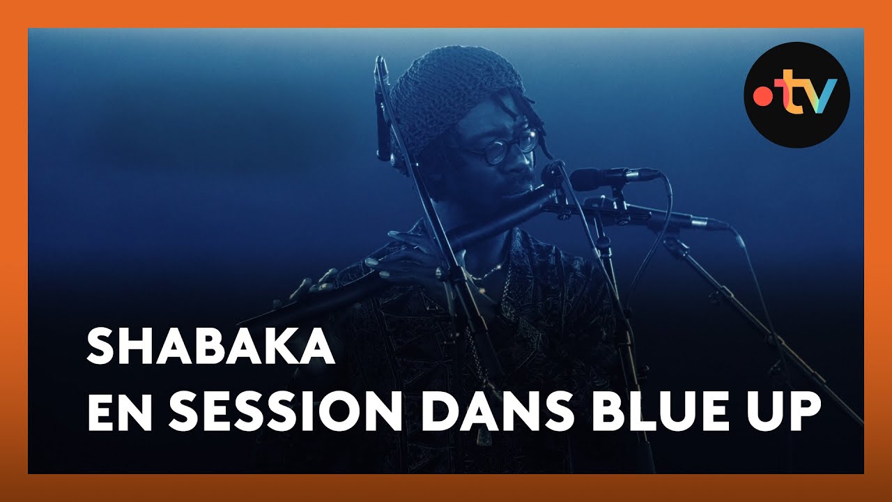 Shabaka en session dans Blue Up