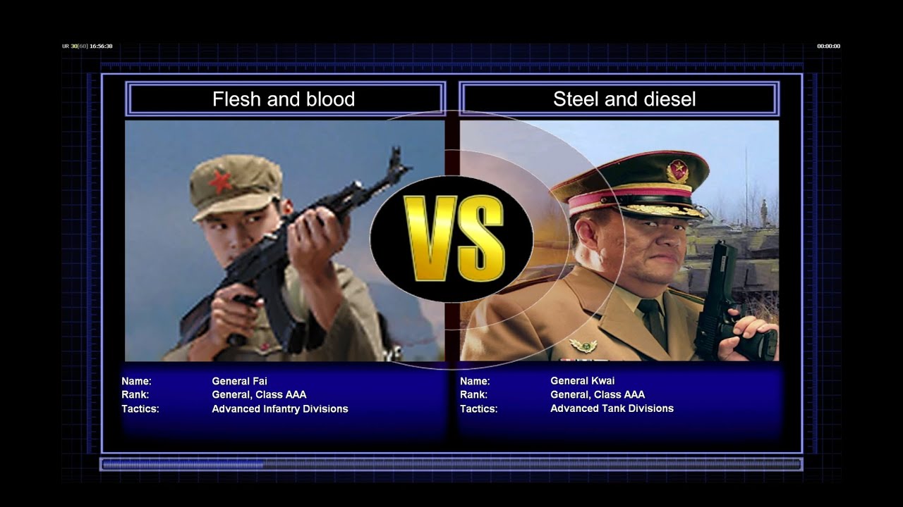 C&C Generals Zero Hour: Infantry General Challenge 3 VS Tank - Minigunner only