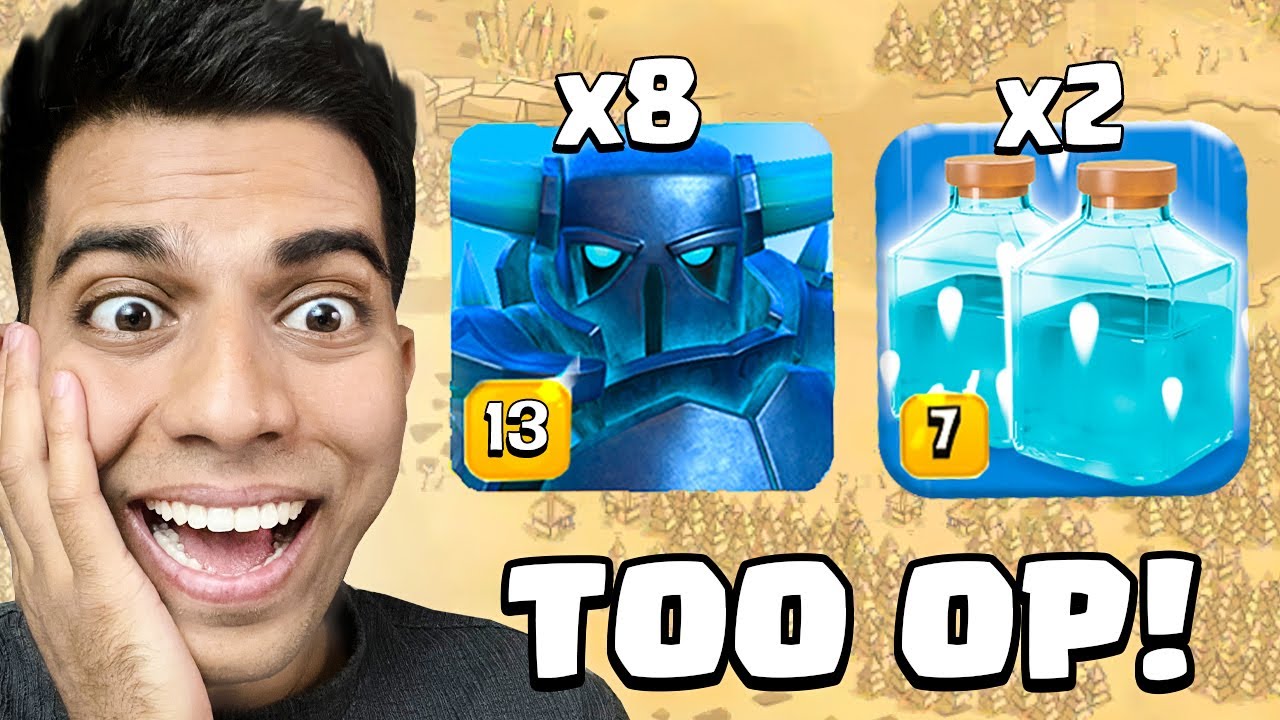 Everyone Was Shocked by My New PEKKA Army in CWL
