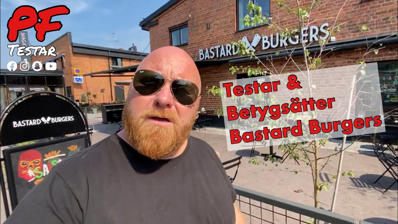 PF Testar & Betygs&auml;tter Bastard Burgers i Karlstad!