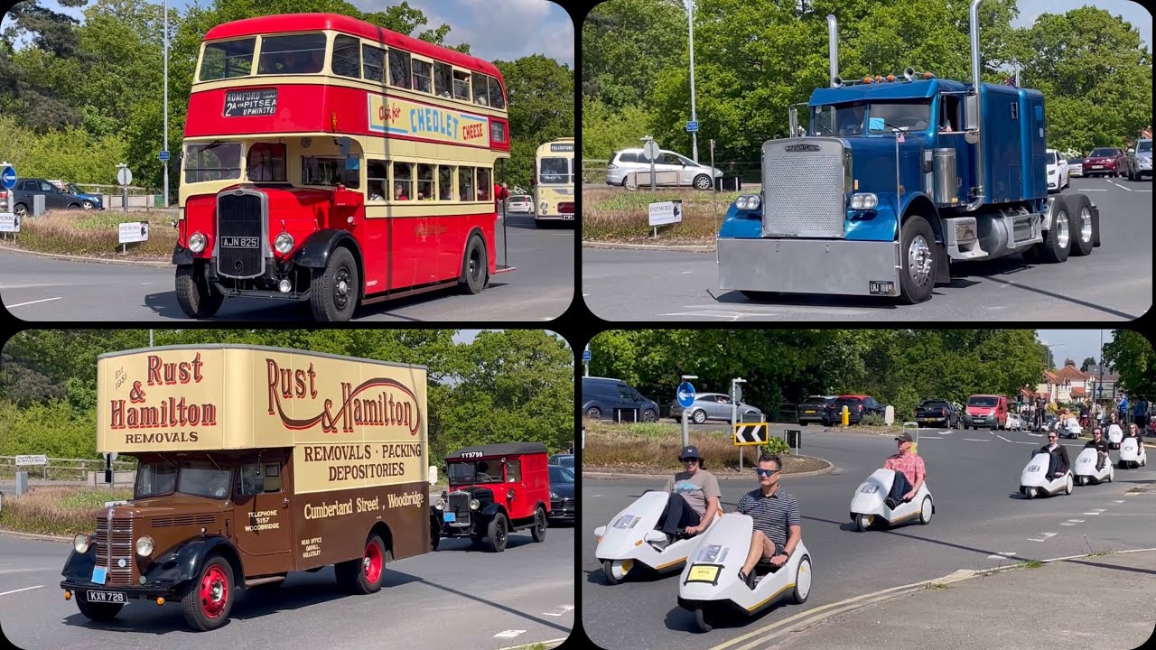 Ipswich to Felixstowe Historic Vehicle Run 2024
