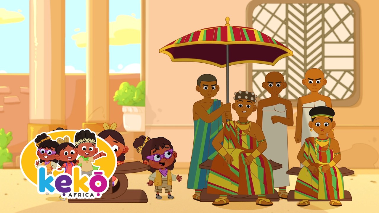 🪘👑 Ashanti Kingdom Talking Drums | Learning Video | Keko Africa History & Culture for Kids