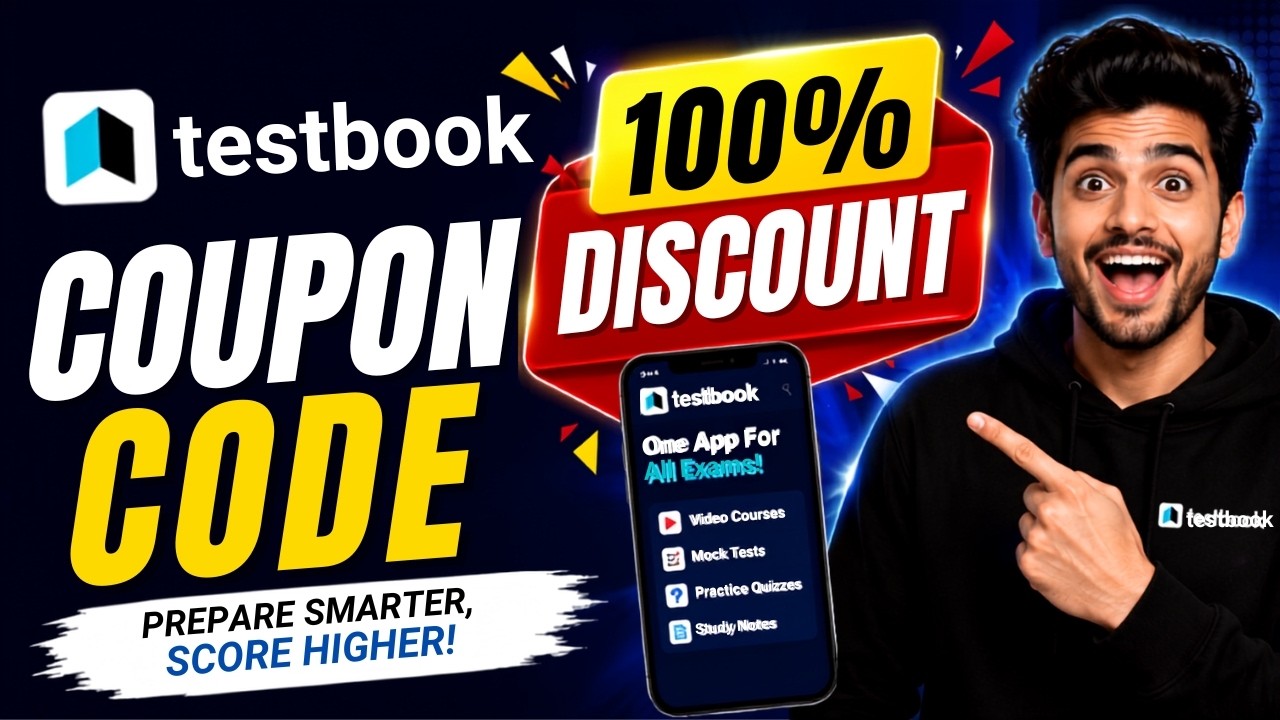 Промокод для Testbook Pass Pro | промокод testbook | промокод для testbook passpro max