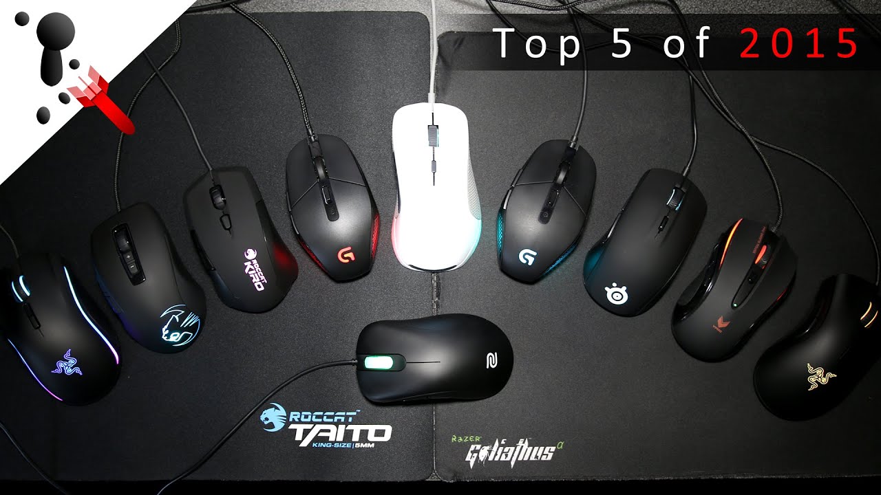 Top 5 Gaming Mice of 2015 (Reviewed by veteran FPS player)
