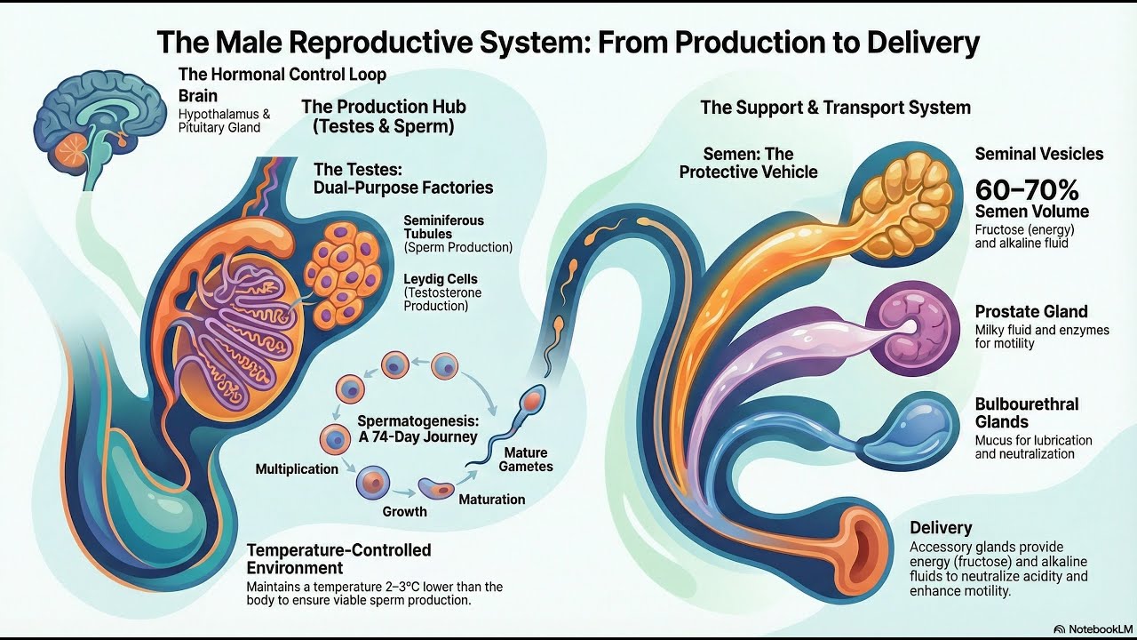The Male Reproductive System #respiratoryhealth #reproduction #reproductionclass12 #anm #gnm #nurse