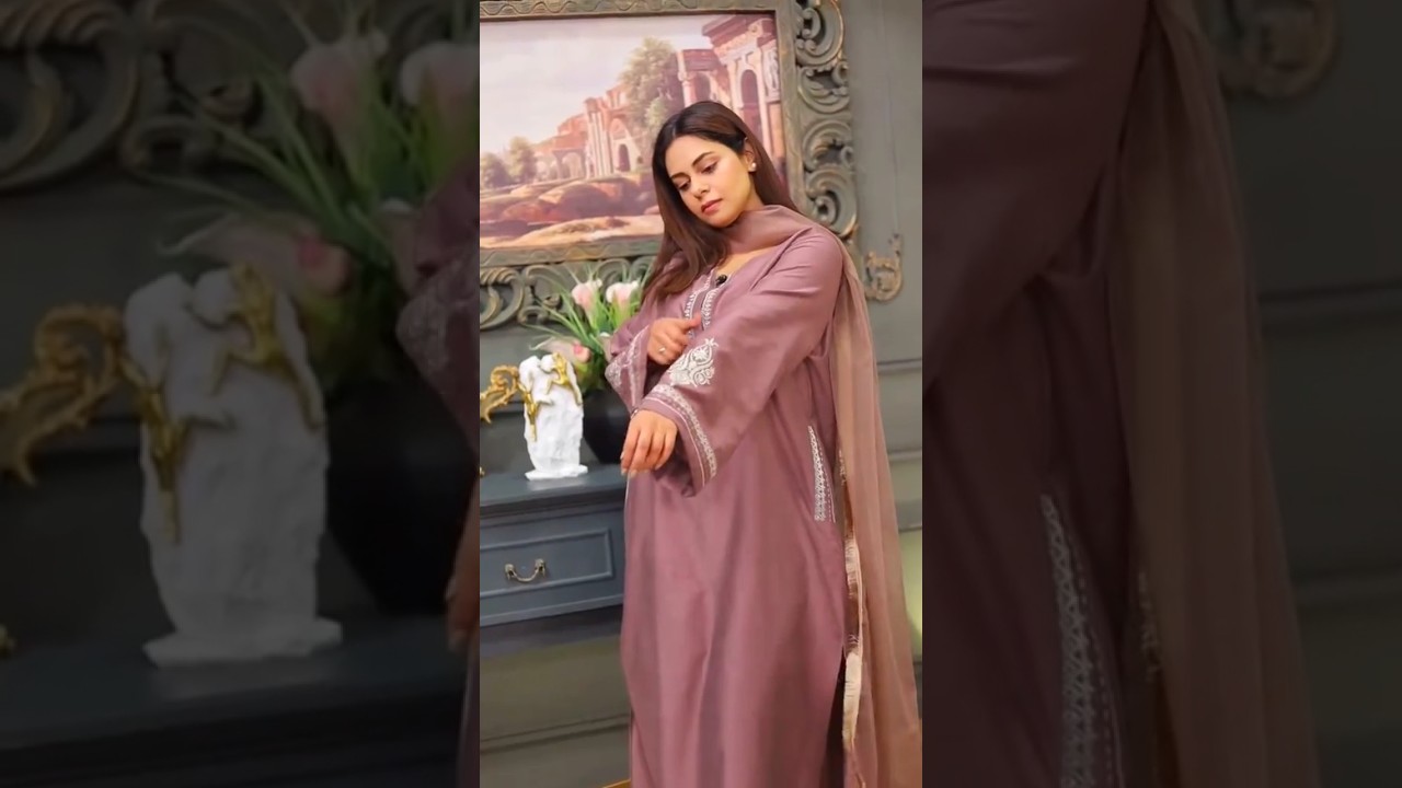 Amar Khan with beautifull dress for Eid /#fashion #eiddress #youtubeshorts