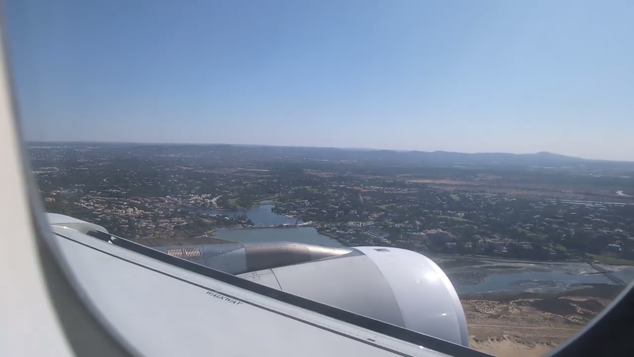 Jet2 AirTanker G-VYGM Landing into Faro 27/07/2025