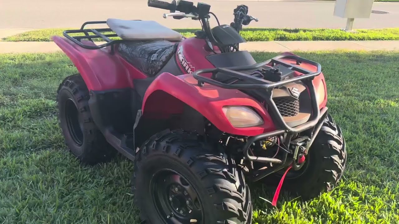 Biggest Size Tires on Suzuki Ozark 250