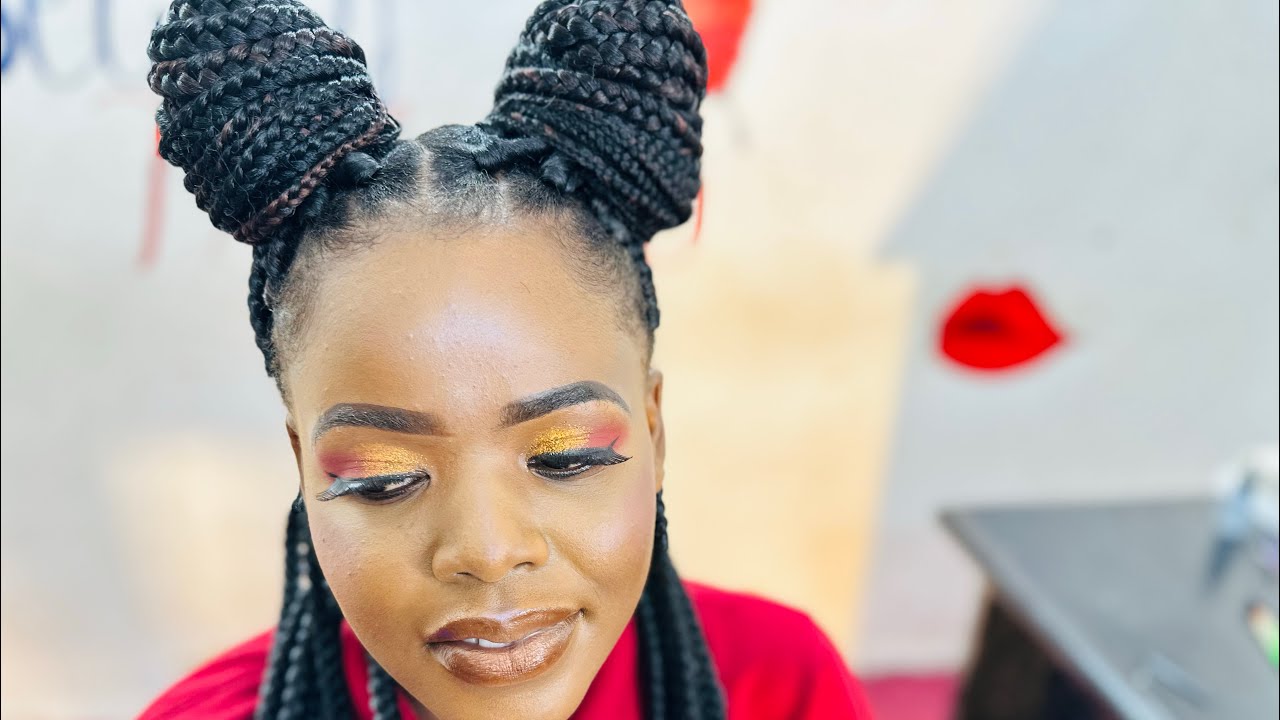 Jinsi ya kusuka MABUTU/VITUNGUU /how to boxbraid