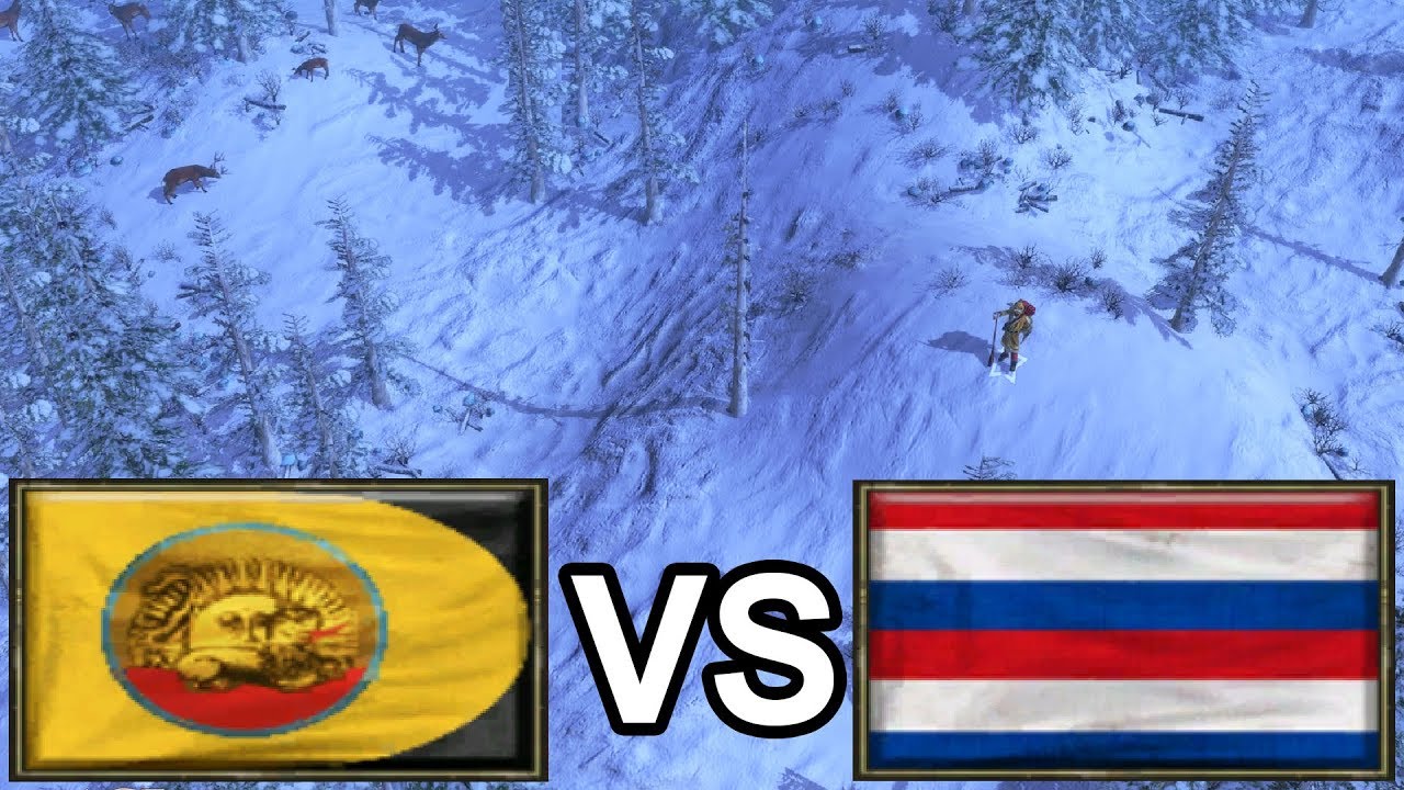 Fast fortress wars by LordRaphael and Conquerer999! [Age of Empires 3]