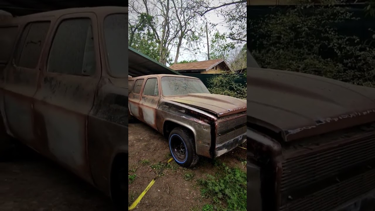 85 Suburban GMC Coming Out To Play #LegitArt #Ratrods #GMC #CarCulture