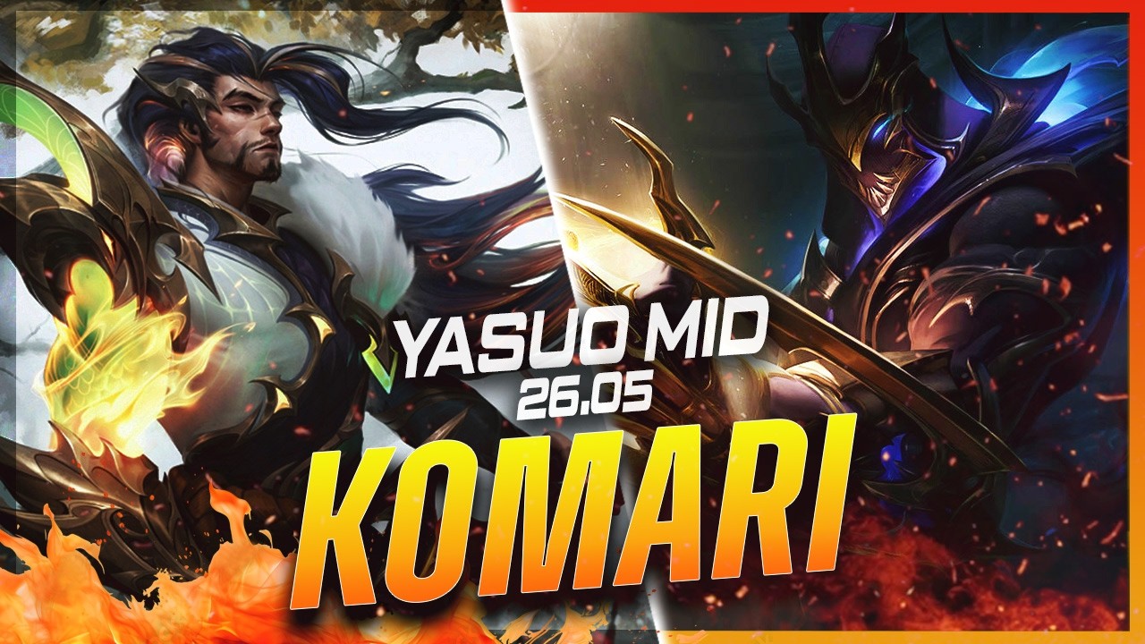 Komari - Yasuo vs Zed MID Patch 26.5 - Yasuo Gameplay
