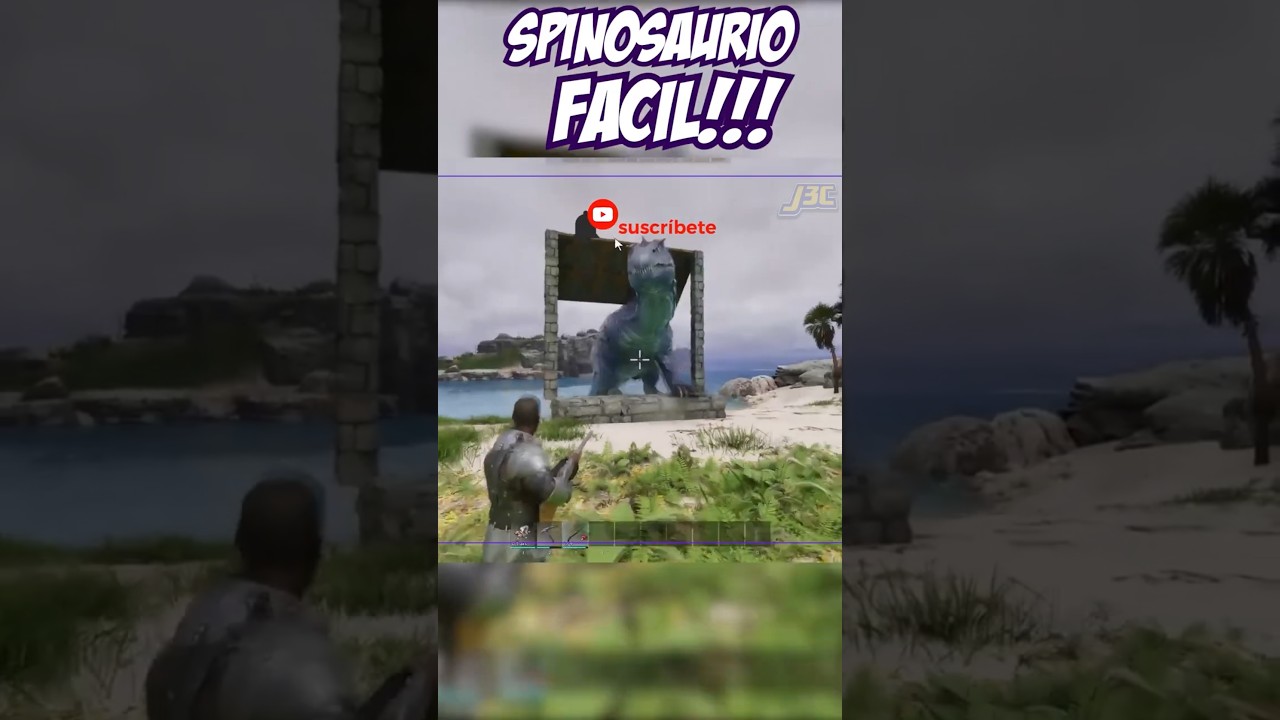 COMO TAMEAR SPINO MUY FACIL #ark #arksurvivalascended