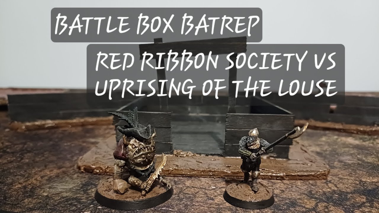 Battle Box Batrep : Turnip28, Red Ribbon Society vs The Uprising of the Louse