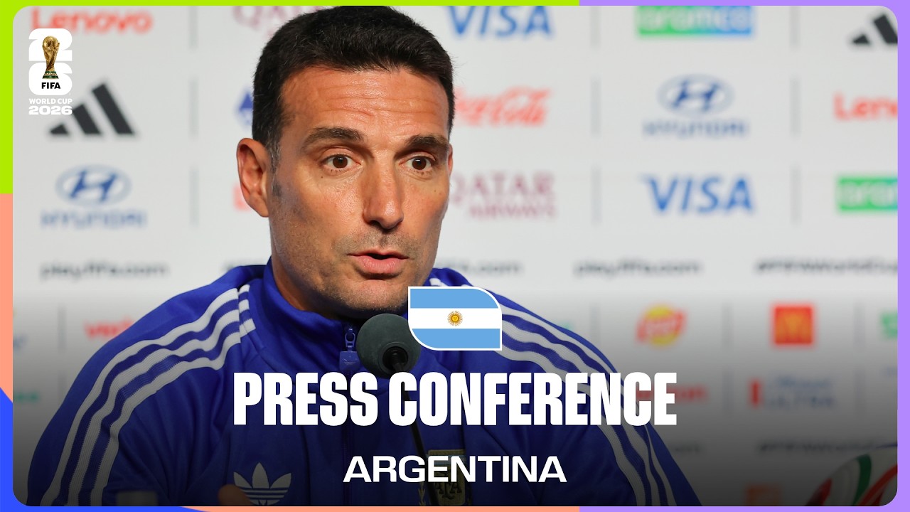 Argentina On Playing Egypt | Lionel Scaloni Takes Questions