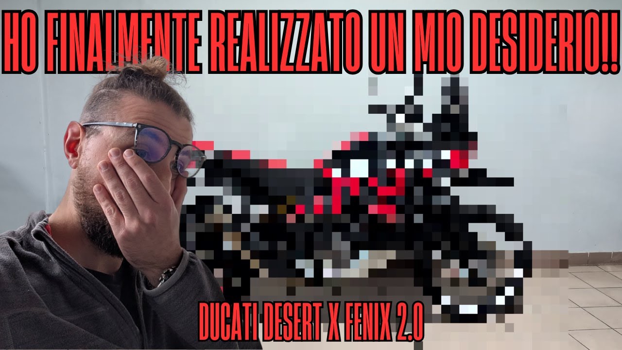 HO FINALMENTE REALIZZATO UN DESIDERIO!! - Non sembra nemmeno la stessa moto!! - Ducati DesertX 2.0