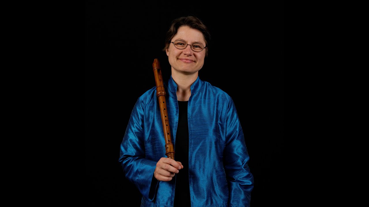 Giovanni Battista Somis: Recorder Sonata in F Major; Hanneke van Proosdij, recorder 4K UHD