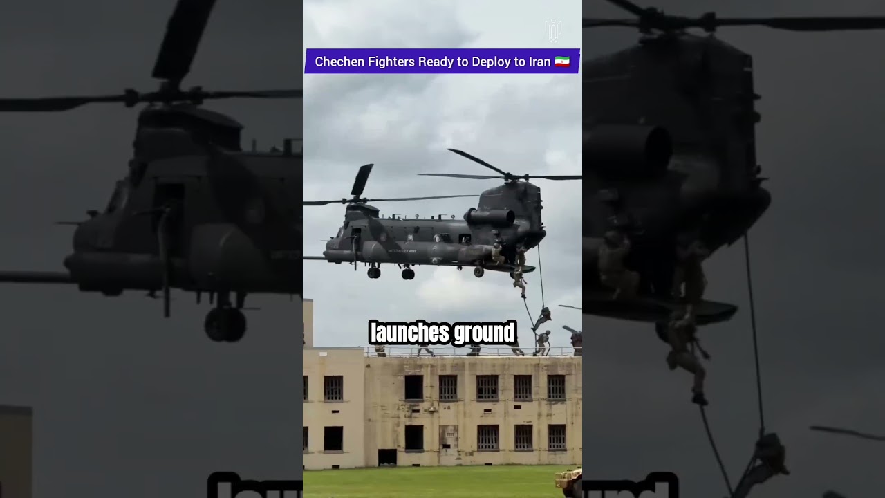 🇮🇷 Chechen Fighters Ready to Deploy to Iran! #iran #israel #iranisraelwar