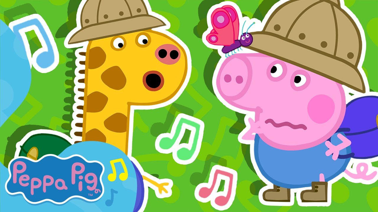 Ein Safari Abenteuer | Peppa Wutz Kinderreime und Kinderlieder