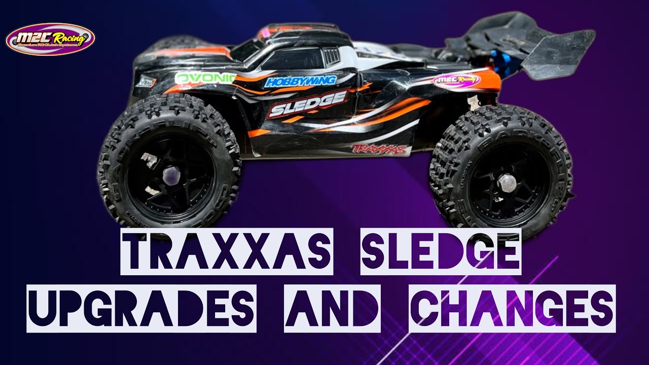Traxxas Sledge upgrades and some changes! ￼
