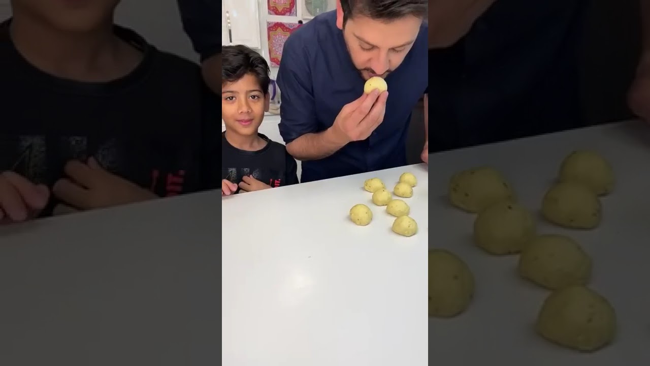 فطار أول يوم العيد 🥰 قراقيش وقرص محشية ملبن وعجوة بطريقة سهلة وطعم خطير