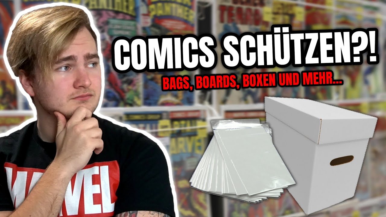 Wie schützt man Comics?! Aufbewahrung, Lagerung, Schutz & mehr!