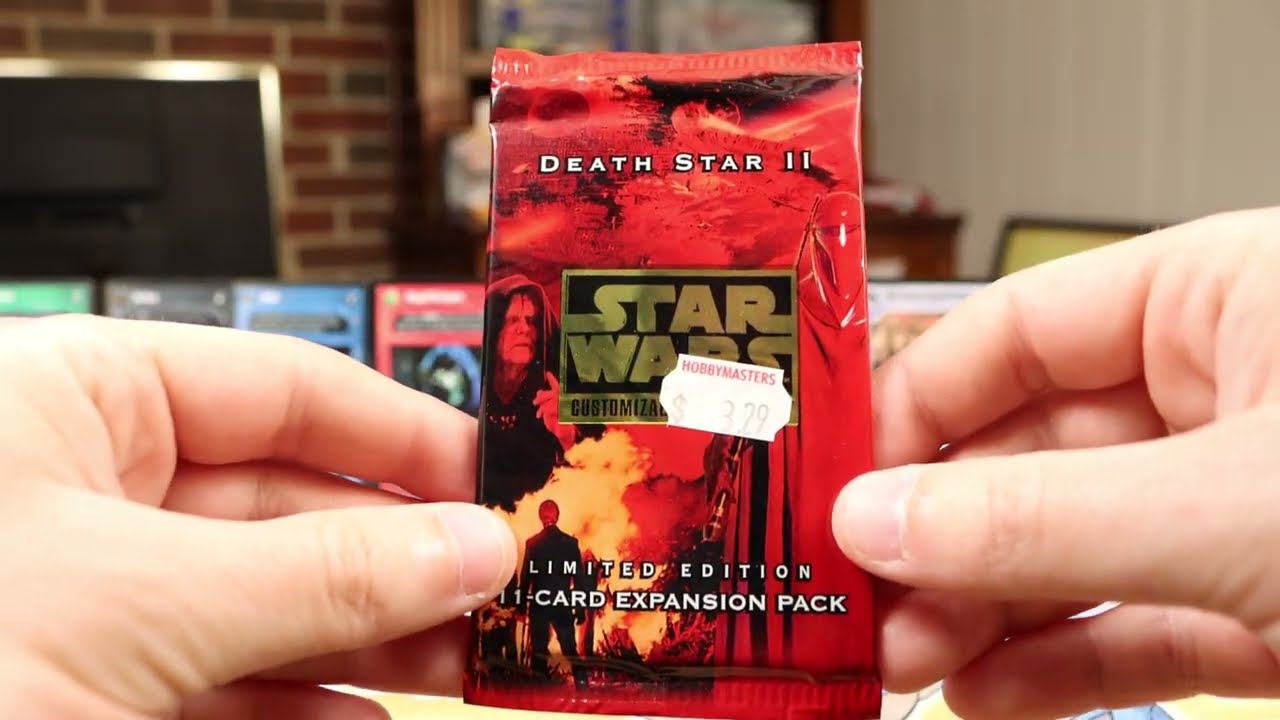 Let's take a look at all the original trilogy Star Wars CCG packs!