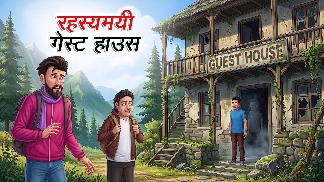 रहस्यमयी गेस्ट हाउस | Rahasyamayi Guest House | Hindi Kahaniya | Animated Stories