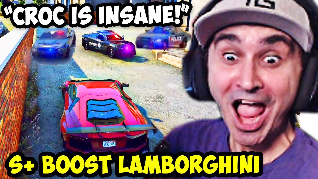 Summit1g INSANE Lamborghini AVENTADOR S+ BOOST! | GTA 5 NoPixel RP