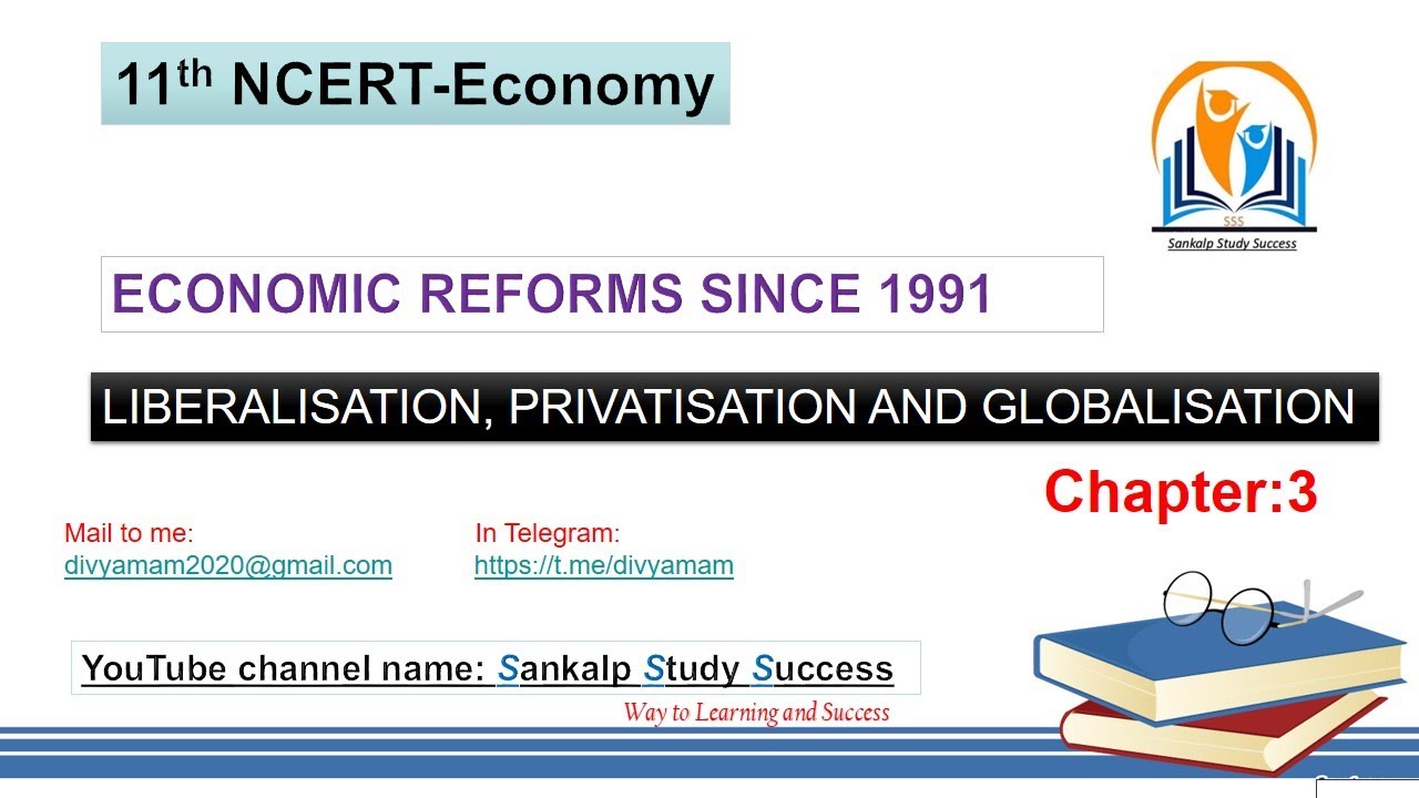Economic Reform  - 11th NCERT  ECONOMY - lecture - 1 in Telugu