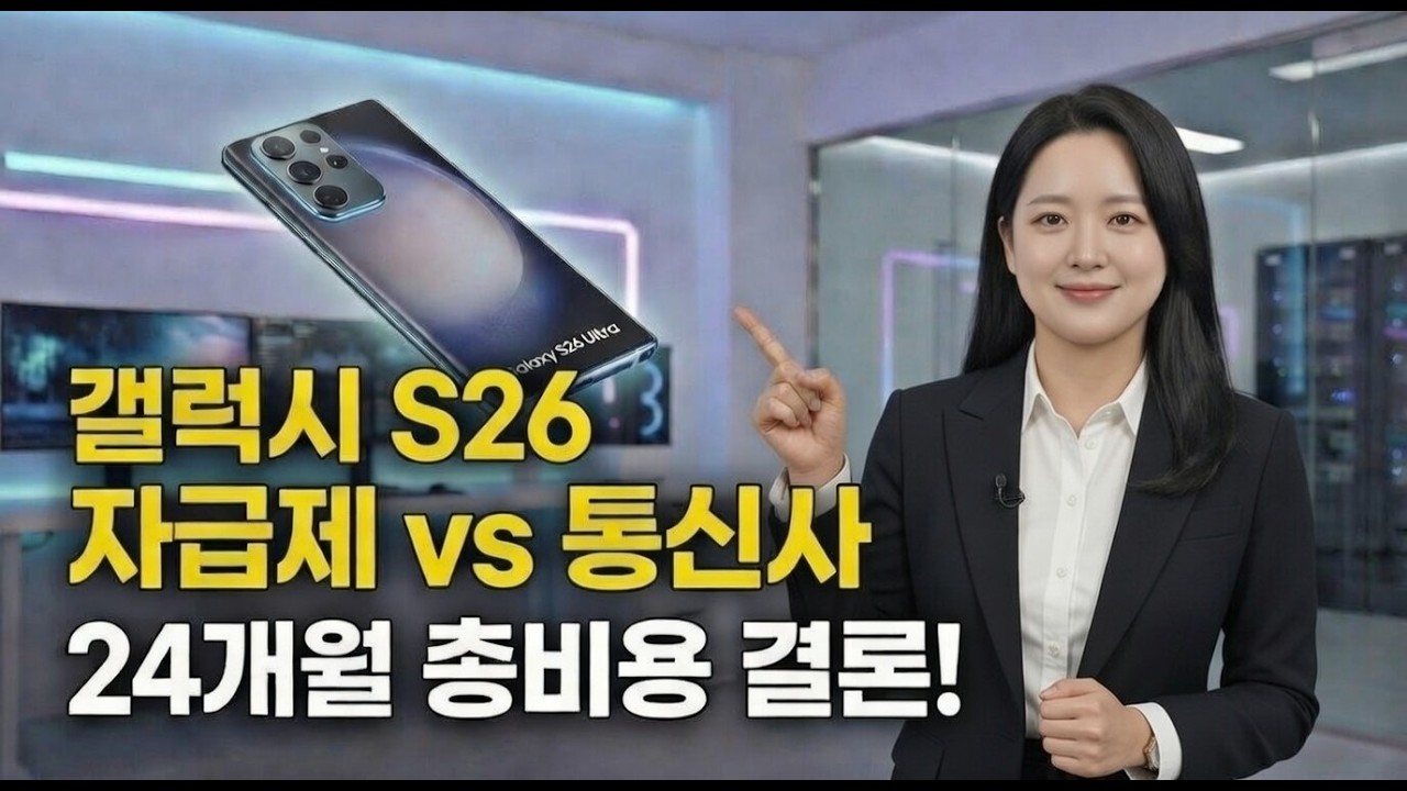 모르면 50만 원 손해! 갤럭시 S26 구매 전 반드시 확인해야 할 비용 비교