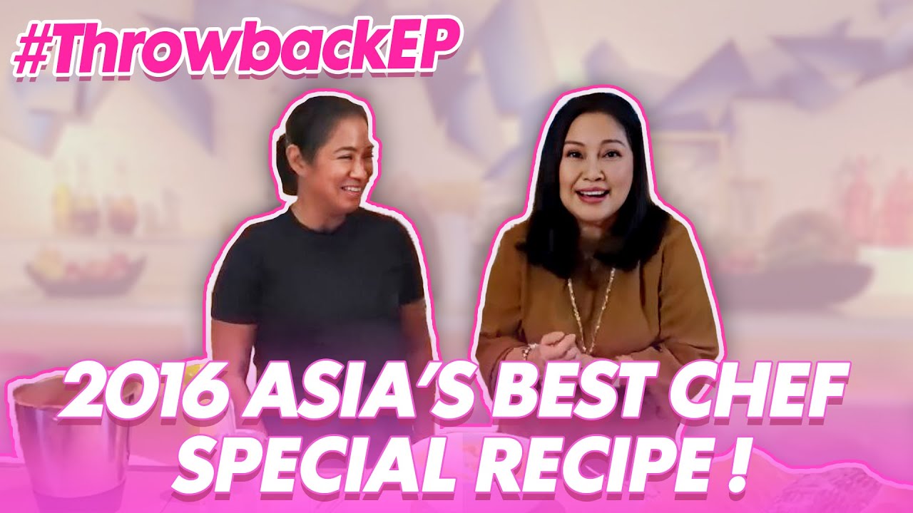 COOKING WITH 2016 ASIA’S BEST CHEF! | Maricel Soriano