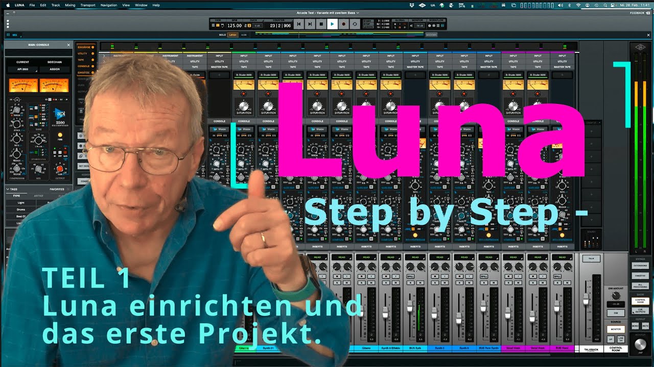 Luna - Step by Step - Teil 1 - Das Startfenster