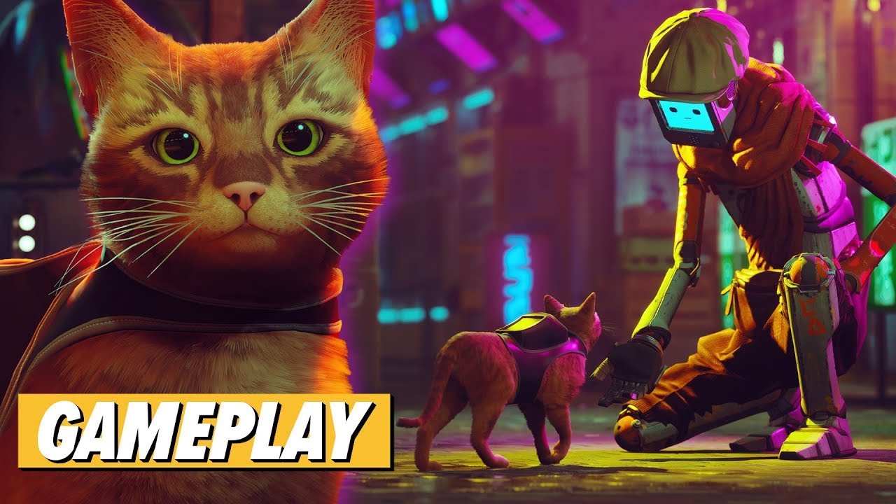STRAY 2022 Freeroam Gameplay - Stray Ultra Settings RTX 3090 (No comments)