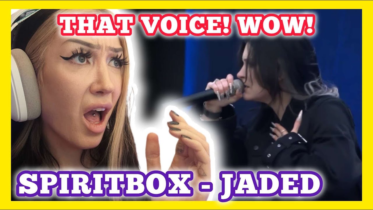 HER VOICE! EFFORTLESS! | Spiritbox - Jaded live at Rock Am ring comparison with OMV