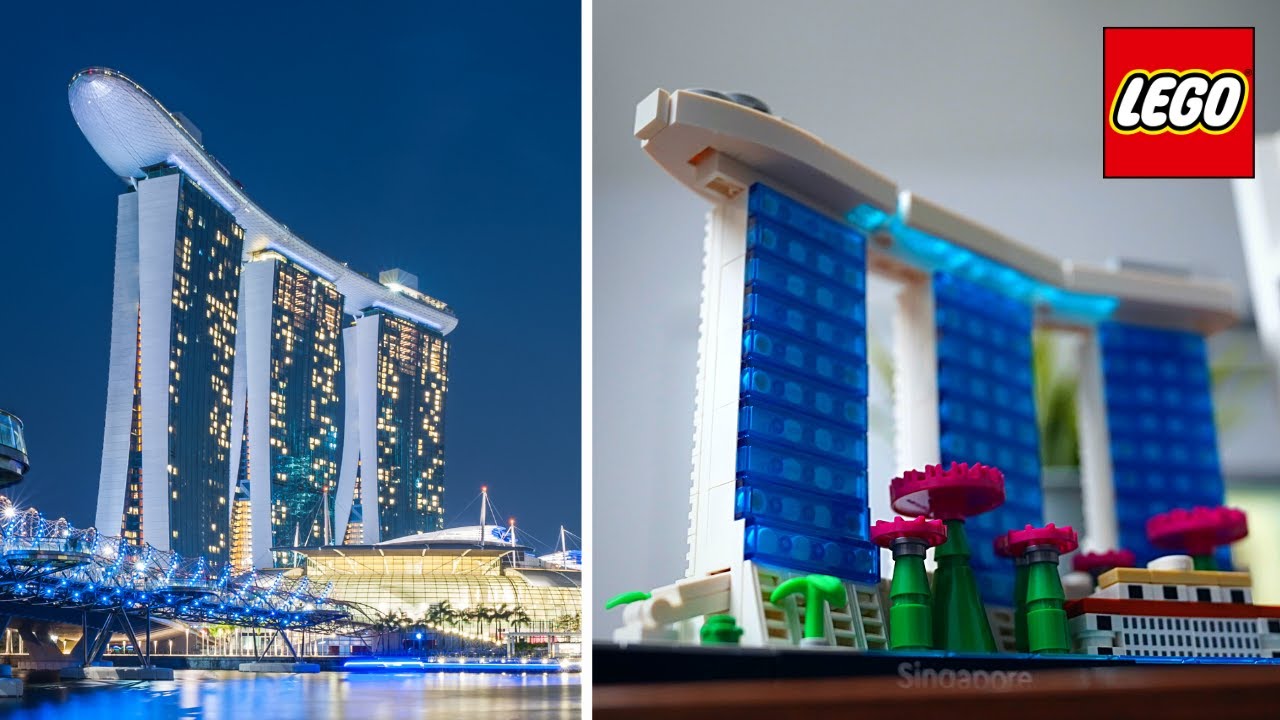 LEGO Singapore Architecture Set | Marina Bay Sands Done Well!