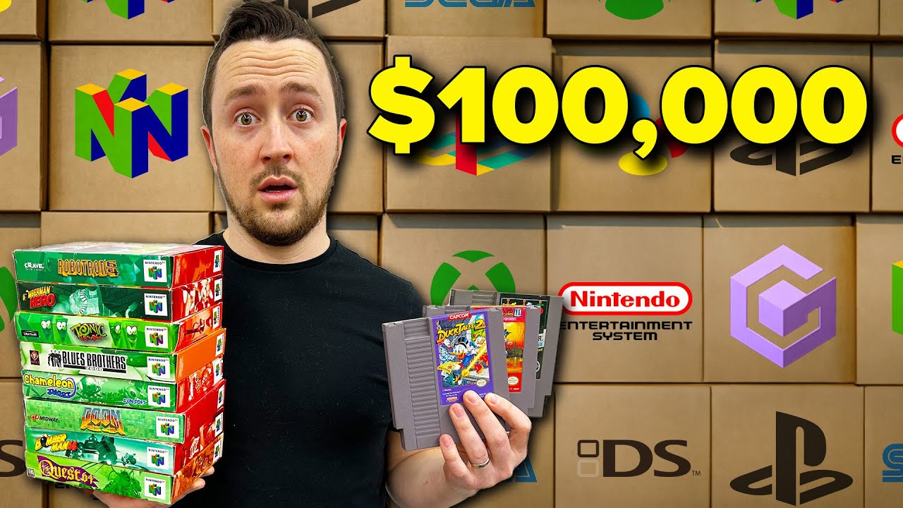 The Biggest Retro Game Collection I&rsquo;ve Unboxed&hellip;
