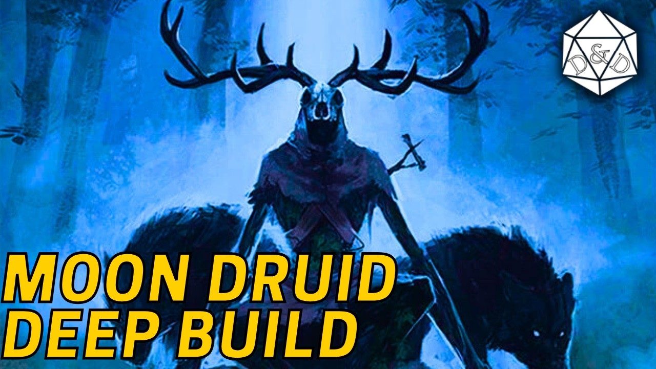 The Cursed Moon Druid: Unlocking the Potential of the Moon Druid in D&D 5.5