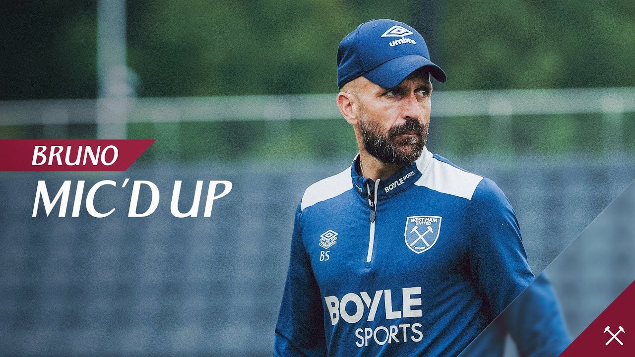 Bruno Mic'd Up | An Exclusive Look Inside a West Ham United Training Session 🎙️